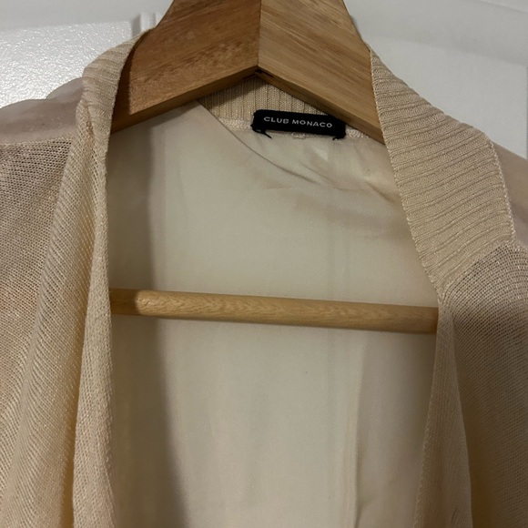 Club monaco open cardigan - Picture 3 of 4